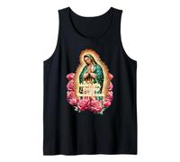 Our Lady of Guadalupe Tee Traditional Mexican Catholic Icon Camiseta sin Mangas