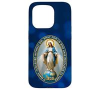 Our Lady of The Miraculous Medal Marian Devotion Carcasa para iPhone 15 Pro