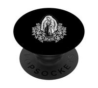 Our Lady Virgen De Guadalupe Saint Virgin Mary PopSockets PopGrip Adhesivo