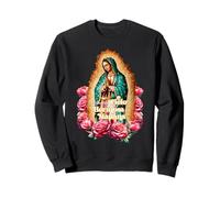 Our Lady Virgen De Guadalupe Virgin Mary Catholic Saint Art Sudadera