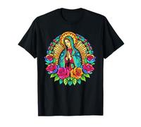 Our Lady Virgen De Guadalupe Virgin Mary Gracias Madre Mía Camiseta