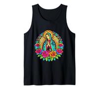 Our Lady Virgen De Guadalupe Virgin Mary Gracias Madre Mía Camiseta sin Mangas