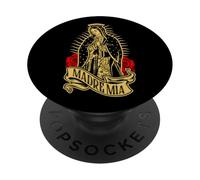 Our Lady Virgen De Guadalupe Virgin Mary Nuesta Madre Maria PopSockets PopGrip Adhesivo