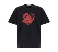 Our Legacy - Camiseta Holgada con Estampado Love Story - Tops - Hombre - Negro - L -
