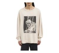 Our Legacy- Felpa Slack in Cotone- Sweatshirts & Hoodies- Hombre- Beige- M- Felpa Slack in Cotone