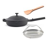 Our Place Always Pan - Utensilios de cocina de cerámica antiadherentes y libres de toxinas, sartén versátil, sartén para saltear, mango de acero inoxidable, apto para horno, cuerpo de aluminio ligero,