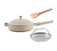 Our Place Always Pan - Utensilios de cocina de cerámica antiadherentes y libres de toxinas, sartén versátil, sartén y sartén para saltear, mango de acero inoxidable, apto para horno, cuerpo de