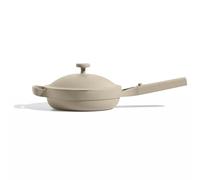 Our Place Mini Always Pan | Sartén de cerámica de 8.5 pulgadas con tapa modular y espátula de madera de haya | Utensilios de cocina patentados 10 en 1 antiadherentes y no tóxicos fabricados sin PFAS |