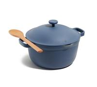 Our Place Perfect Pot - Sartén de cerámica antiadherente de 5,2 L con tapa, utensilios de cocina versátiles para estufa y horno, vapor, hornear, estofar, asar, sin PTFE y PFOA, sin toxinas, fácil de