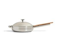 Our Place Titanium Always Pan Pro | Sartén antiadherente sin revestimiento | 27 cm (2,65 l) | Sartén de tres capas de acero inoxidable de titanio | Horno, inducción y todo tipo de fuegos hasta máx