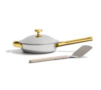 Our Place Titanium Mini Always Pan Pro - Sartén antiadherente de 8.5 pulgadas (1.48 cuartos de galón) | Titanio de tres capas y acero inoxidable | Seguro para horno, inducción y todas las cocinas de