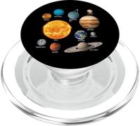 Our Solar System, Science Education,T Shirt Men, Women, Kids PopSockets PopGrip para MagSafe