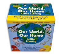 Our World, Our Home Little Library Collection 8 Books Box Set (Over on the Farm, in the Ocean, in a River, in the Forest, on a Mountain, in the Grasslands, on a Desert & in the Jungle)