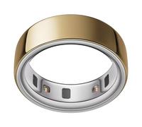 OURA Ring 4 Anillo Inteligente - Gold - Talla 4 | Averigua tu Talla con el Kit de Tallaje Ring 4 | Monitoriza el sueño, la FC, el estrés y más - hasta 8 días de autonomía