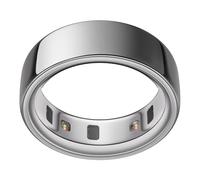 OURA Ring 4 Anillo Inteligente - Silver - Talla 5 | Averigua tu Talla con el Kit de Tallaje Ring 4 | Monitoriza el sueño, la FC, el estrés y más - hasta 8 días de autonomía
