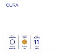 Oura Ring Gen 3 Horizon Oro Talla 11 Inteligente Anillo (por Favor Primero)