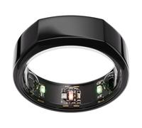 Oura Ring Gen3 Heritage - Talla 7, Black | Anillo Que monitoriza el sueño, la FC y el estrés - hasta 7 días de autonomía - Compatible con iOS y Android - Averigua tu Talla con el Kit de Tallaje