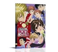 Ouran High School Host ClubPainting Art Poster Lienzo Arte Decoración de Pared Hogar Dormitorio Estética Pintor Living Deco Fuerte Pintura de pared Habitación Decorado Estilo 08 x 12 pulgadas (20 x 30