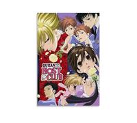 Ouran High School Host ClubPainting Art Poster Lienzo Arte Decoración de Pared Hogar Dormitorio Estética Pintor Living Deco Fuerte Pintura de Pared Decorada Habitación Sin Marco Estilo 20 x 30