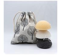 OURECO Cepillo De Baño Esponja de baño de Konjac for Limpieza y Corporal. Cepillos De Baño (Size : 3PCS-YWB)