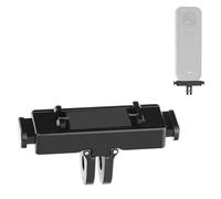 OURHZTB Adaptador de montaje de liberación rápida compatible con Insta360 X5/Ace Pro 2/Ace Pro, soporte adaptador de trípode de aleación de aluminio con rosca estándar de 1/4