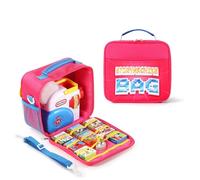 OURHZTB Bolsa de almacenamiento de viaje compatible con Little Tikes Story Dream Machine Books Starter Set, contenedor protector de juguetes para niños, colección de historias, accesorios de bolsa de