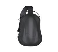 OURHZTB Bolsa de almacenamiento de viaje para accesorios de auriculares PICO4 Ultra VR, bolsa de transporte con correa para el hombro, Black, Bolsa de transporte
