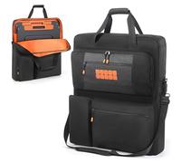 OURHZTB Bolsa de almacenamiento para panel solar compatible con ZOUPW de 100 W, 110 W, 200 W, 220 W, panel solar portátil, bolsa de transporte acolchada para 2 paneles, con correa para el hombro y