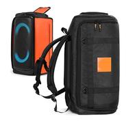 OURHZTB Bolsa de transporte para altavoz, mochila de viaje portátil para altavoces Bluetooth JBL PARTYBOX 320, accesorios, funda protectora de almacenamiento para altavoces, Negro