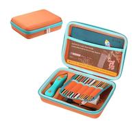 OURHZTB Estuche de transporte compatible con 3Doodler Start+ Essentials 3D Pen Set para niños, bolsa de almacenamiento portátil organizador para bolígrafo de impresión 3D, recambio de filamento y