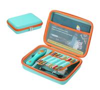 OURHZTB Estuche de transporte compatible con 3Doodler Start+ Essentials 3D Pen Set para niños, bolsa de almacenamiento portátil organizador para bolígrafo de impresión 3D, recambio de filamento y