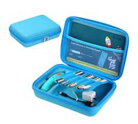 OURHZTB Estuche de transporte compatible con 3Doodler Start+ Essentials 3D Pen Set para niños, bolsa de almacenamiento portátil organizador para bolígrafo de impresión 3D, recambio de filamento y