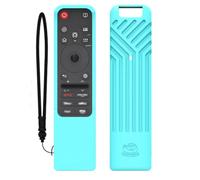 OURHZTB Funda de silicona MR25GA Magic para mando a distancia LG MR25GA Magic Smart TV, funda protectora suave, antideslizante, antipérdida, a prueba de polvo (azul luminoso)