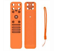 OURHZTB Funda de silicona para LG MR25GA Magic Remote Control, suave, antideslizante, a prueba de polvo, funda protectora compatible con el mando a distancia LG OLED Smart TV Series 2025 (naranja)