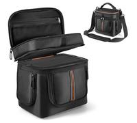 OURHZTB Funda de transporte compatible con Jackery Explorer 240 V2 estación de energía portátil, bolsa de almacenamiento con correa de hombro ajustable, cremallera lateral, bolsillos de dos capas para