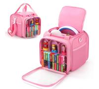 OURHZTB Funda de transporte compatible con Little Tikes Story Dream Machine Books Starter Set, bolsa de almacenamiento de viaje con asa para libros de cuentos, reproducción de audio y accesorios de