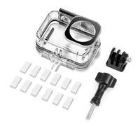 OURHZTB Funda impermeable antivaho para cámara DJI Osmo Action 6, carcasa subacuática de 196 pies/60 m, funda de buceo profundo, funda con soporte de liberación rápida, accesorios de tornillo