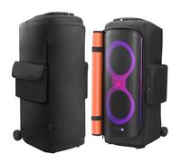 OURHZTB Funda para altavoz compatible con JBL PartyBox 710, bolsa de almacenamiento antipolvo suave para exteriores con bolsillos para cargador, micrófonos y accesorios (para JBL PartyBox 710)