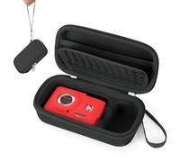 OURHZTB Funda para cámara digital Kodak PIXPRO FZ45/FZ55, bolsa de transporte de viaje para cámara, cargador, baterías, tarjetas SD y cables de carga, Black, Funda de transporte portátil