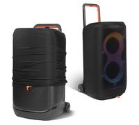 OURHZTB Funda protectora antipolvo para altavoz JBL PartyBox 520, funda protectora de licra elástica suave para viajes al aire libre, funda protectora de piel con banda elástica