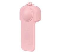 OURHZTB Funda protectora de lente para accesorios Insta360 X5, tapa protectora anticaídas, tapa protectora de almacenamiento de viaje, cubierta antipolvo para cámara deportiva Insta 360 X5 (rosa)