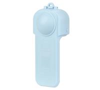 OURHZTB Funda protectora de lente para accesorios Insta360 X5, tapa protectora anticaídas, tapa protectora de almacenamiento de viaje, cubierta antipolvo para cámara deportiva Insta 360 X5 (azul)