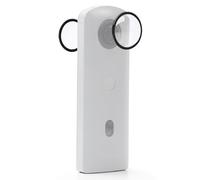 OURHZTB Protector de lente adhesivo para cámaras Ricoh Theta SC2/S/V, accesorios de alta transmitancia, cubierta protectora de policarbonato con tapa de lente