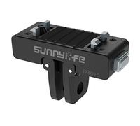 OURHZTB Soporte magnético de liberación rápida para Insta360 X5/Ace/Ace Pro 2/1, con agujero de tornillo de 1/4/conexión adaptadora, soporte de montaje plegable para accesorios de cámara de acción