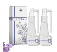 Ourlyard Clove Oil Oral Care Offir, Ourlyard Oral Care Spray, aceite de clavo natural 100% puro para encías de dientes, spray portátil de reparación oral, frescura de larga duración (2pcs)