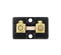 OURNXI FL-15 medidor de Corriente CC Shunt VaneAims, 5A 10A 20A 50A 75A 100A 300A 400A 500A 600A 50mV 75mV 100mV Resistencia de derivación de amperímetro analógico(20A,0.25 Class_50MV)