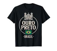 Ouro Preto Brasil City Travel Brasil Aventura Camiseta