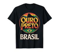 Ouro Preto Brasil City Travel Brasil Aventura Camiseta