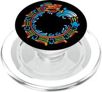 Ouroboros Quetzalcoatl Serpiente Azteca Maya PopSockets PopGrip para MagSafe