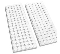 OurTop 540 Pares Adhesivo Redondo Monedas, Lunares Adhesivo Doble 15mm Puntos de Adhesiva Gancho y Bucle Puntos Autoadhesivo para Oficina Casa Escuela